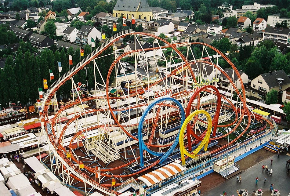 Dreier Looping coaster