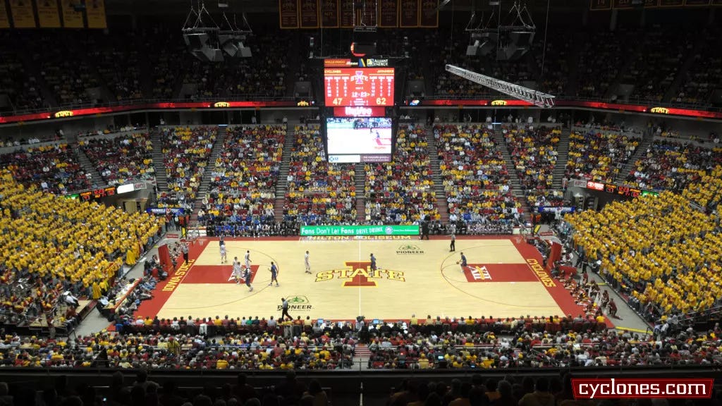 Hilton Coliseum - Men's Basketball - Iowa State Hilton Coliseum - Men's Basketball - Iowa State
