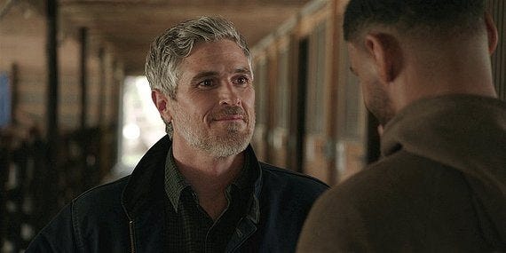 Walker Dan smiling wide at Trey 2.09. Walker Dan smiling wide at Trey 2.09.