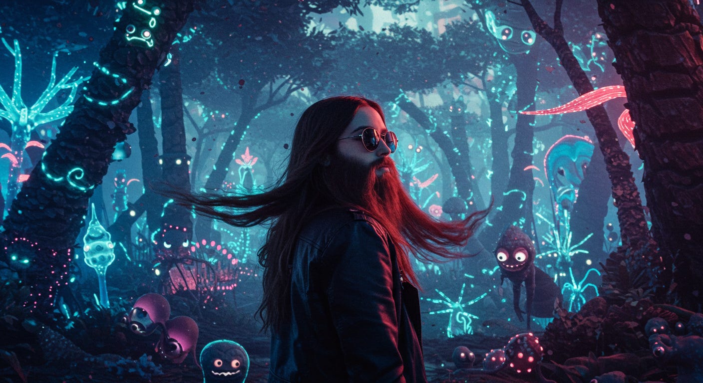 A generated image based on your input prompt