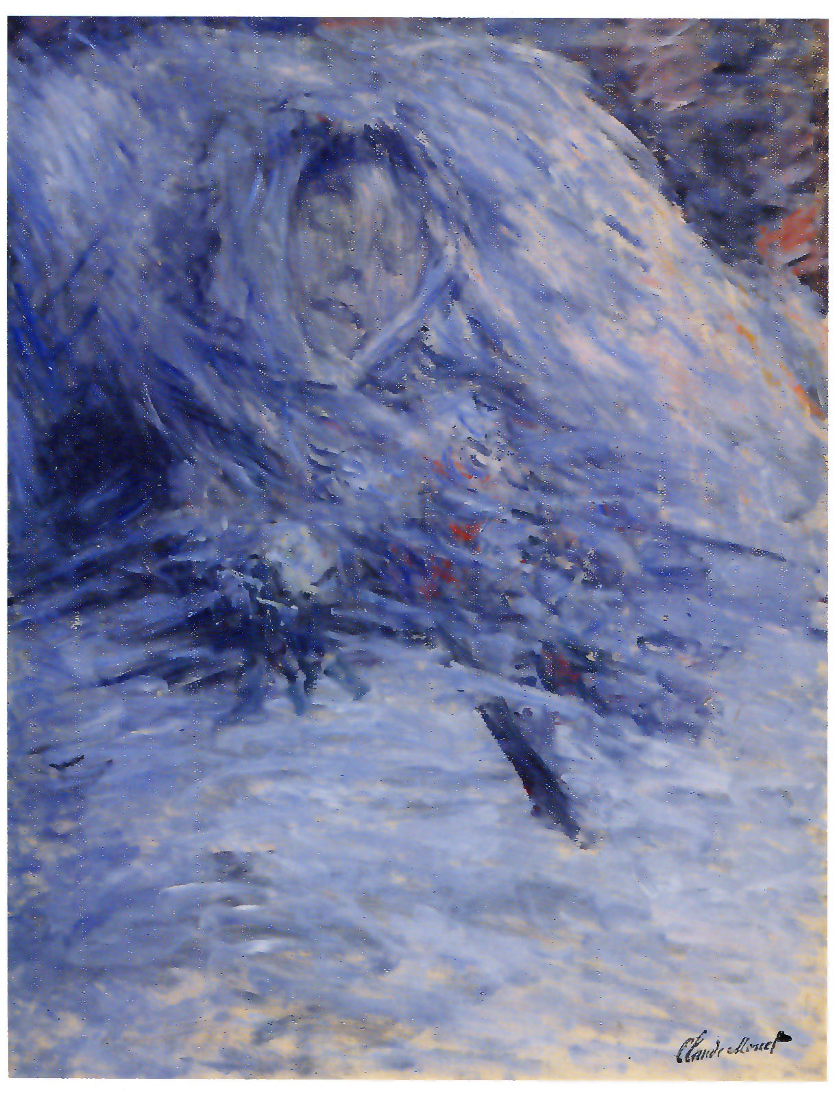 Claude Monet, Camille on Her Deathbed, 1879. Musée d'Orsay, Paris.