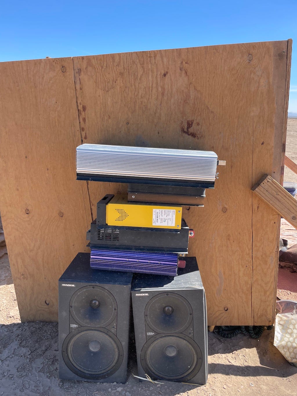 A semesters worth of fried electrical gear