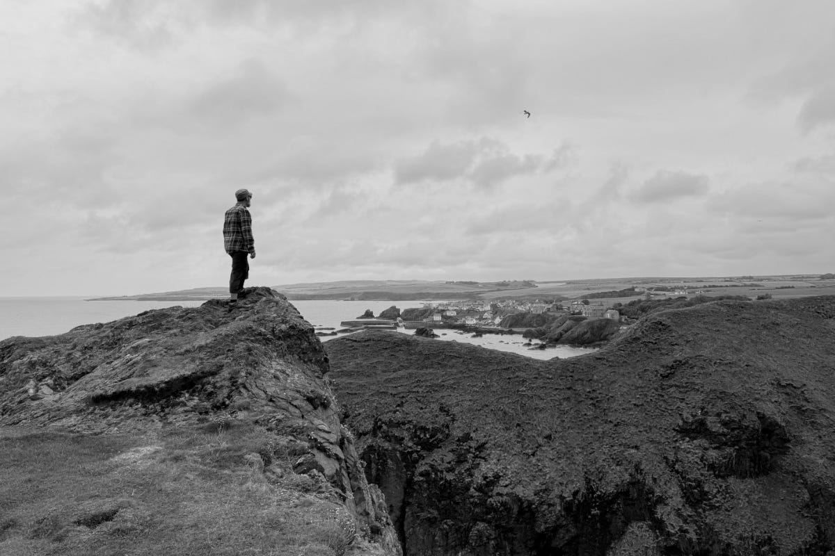 Looking out over St Abbs while on a walk. One of the many beautiful places a few miles from where we live.