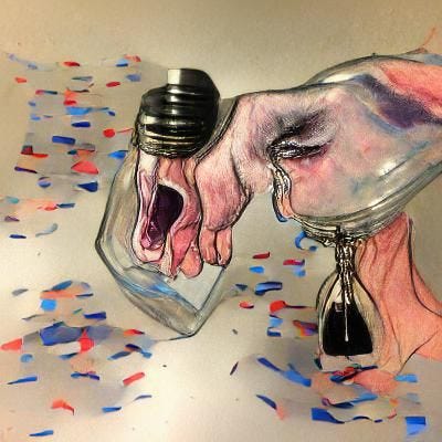 No longer empty and frantic