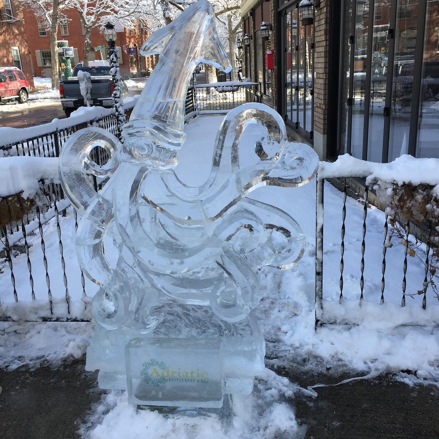 Adriatic Ice Sculpture Adriatic Ice Sculpture