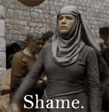 Game of Thrones Shame Animated GIF