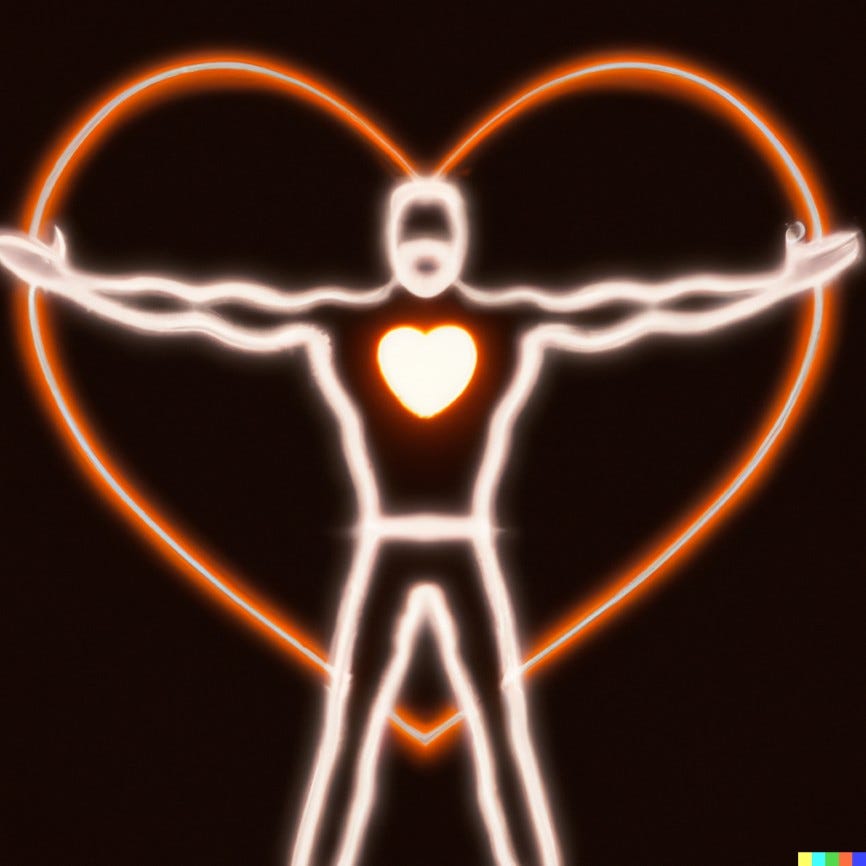 The Deeper Heart logo