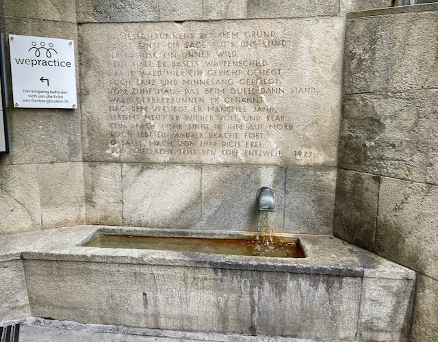 Gerberbrunnen, Basel