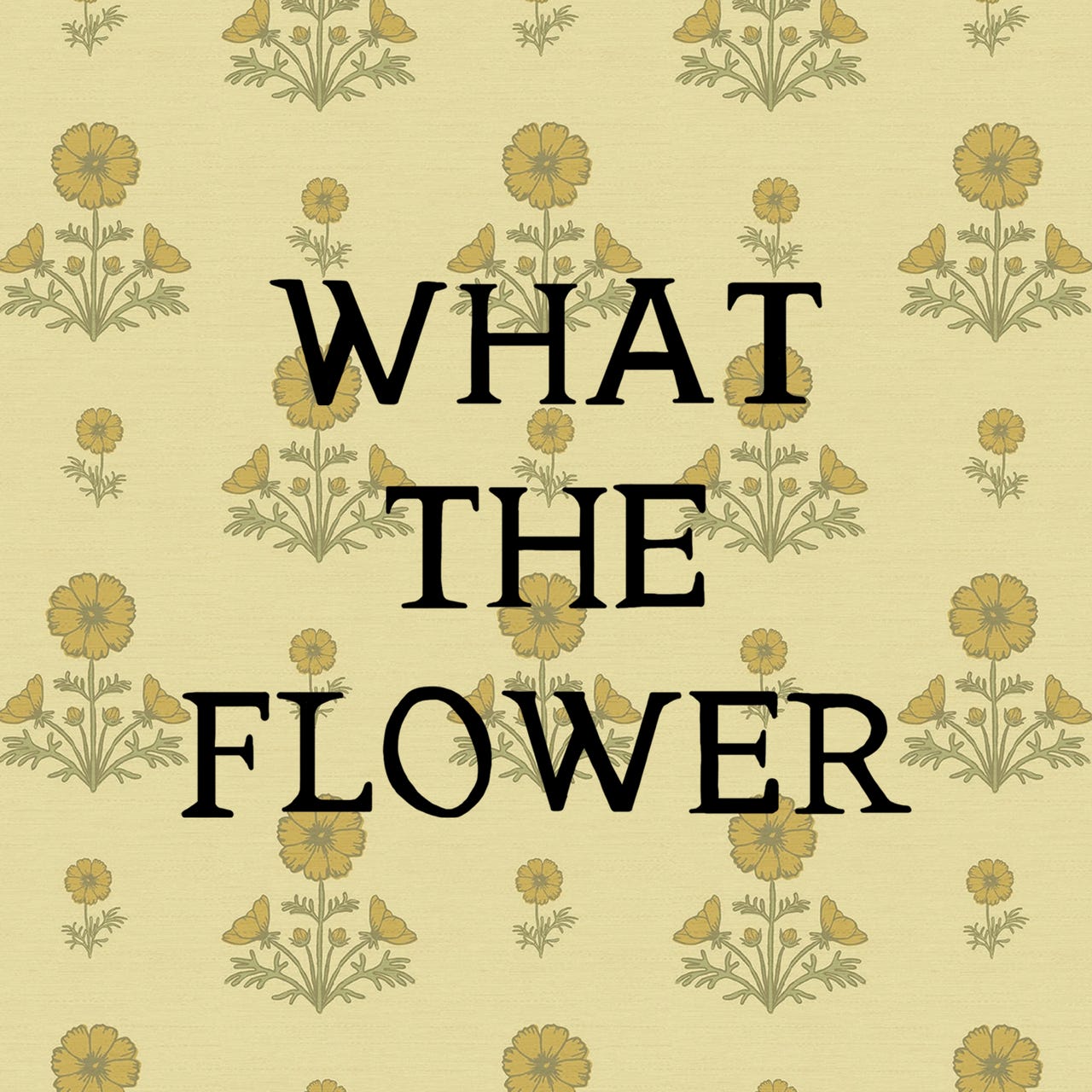 What The Flower logo