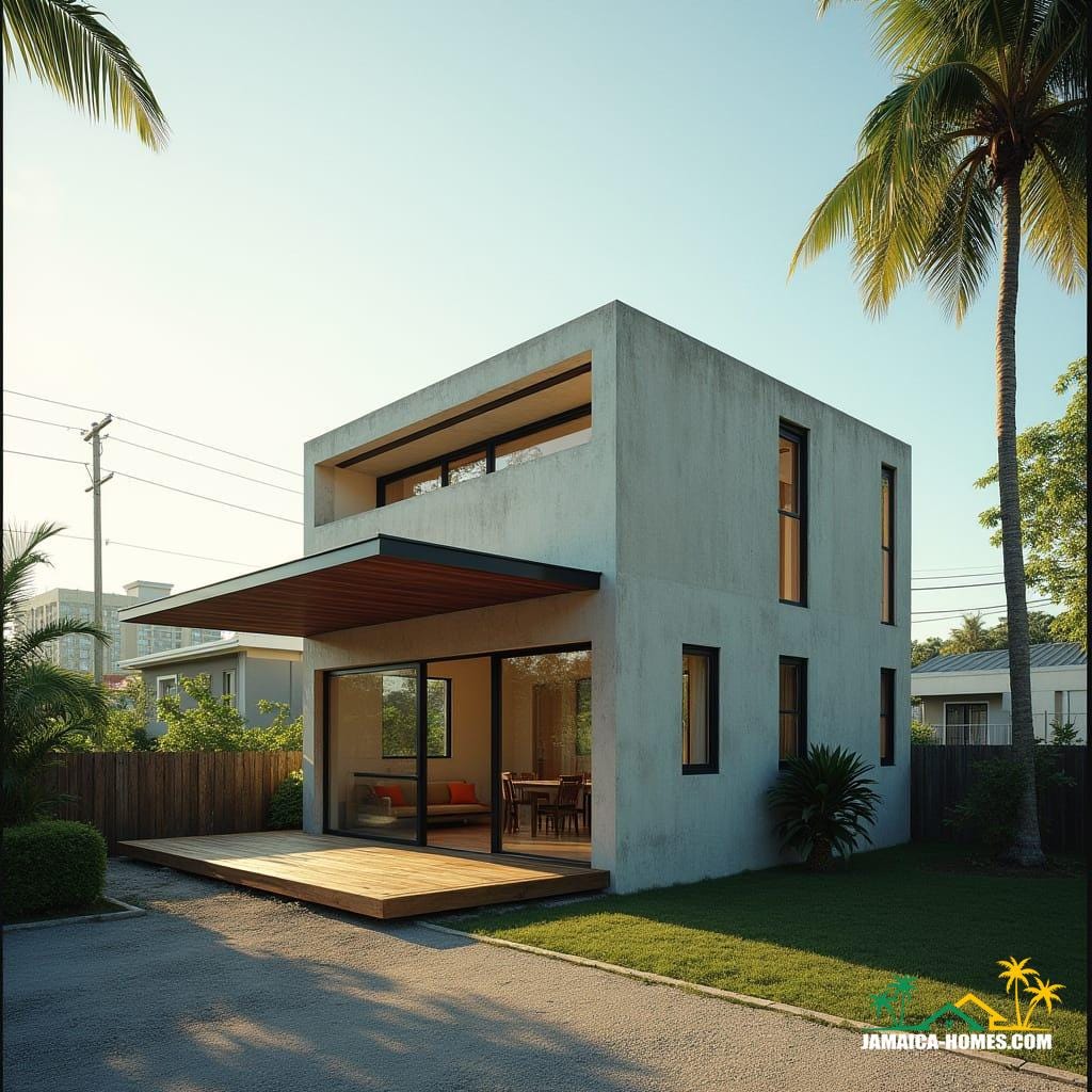 Compact Rooftop Deck Home – Kingston Design