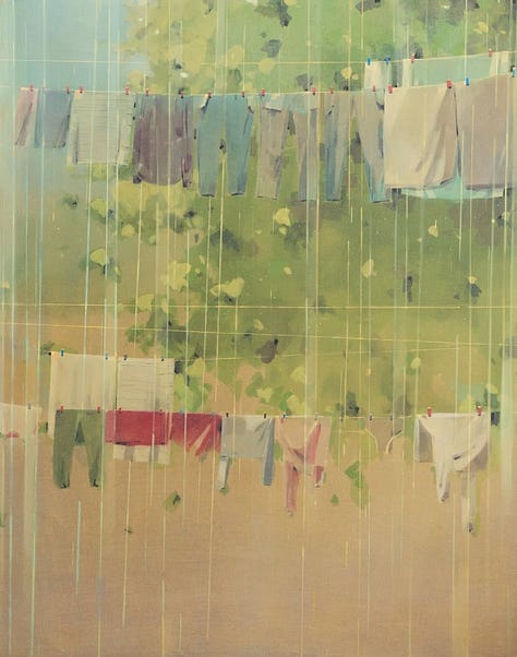 Michelle Paterok_emerging artist.Contemporary interior oil painting_neuroaesthetics analysis by the Paragone