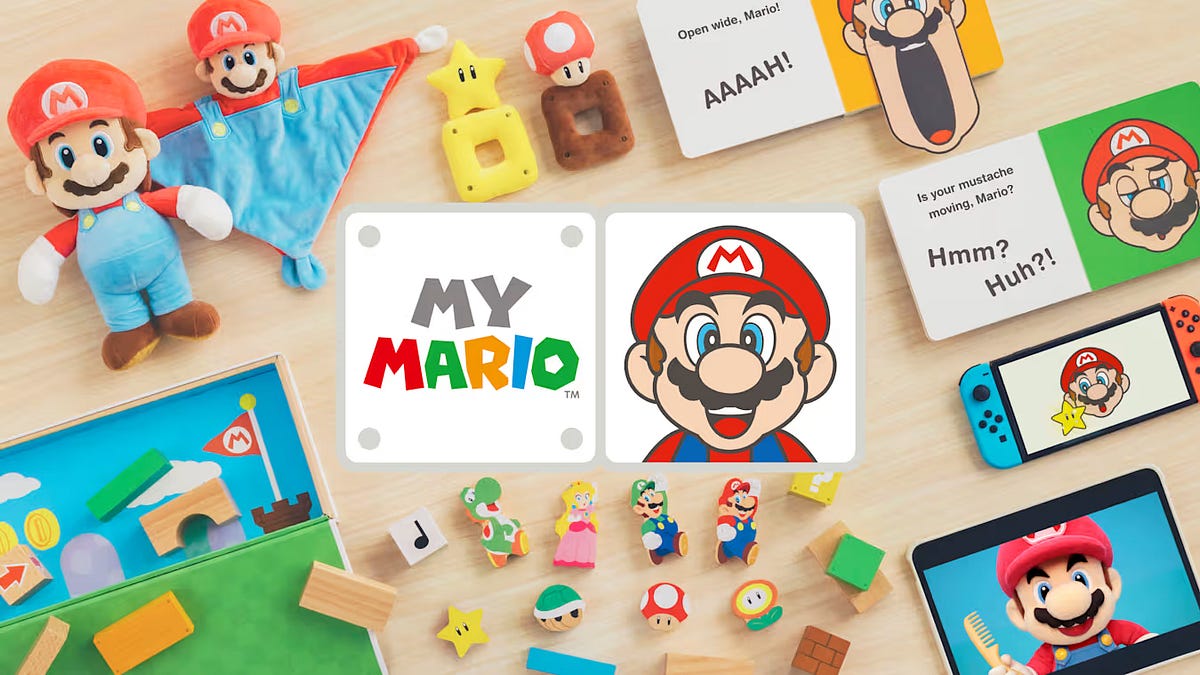 My Mario, a fun new product line for kids from Nintendo, is coming to the US