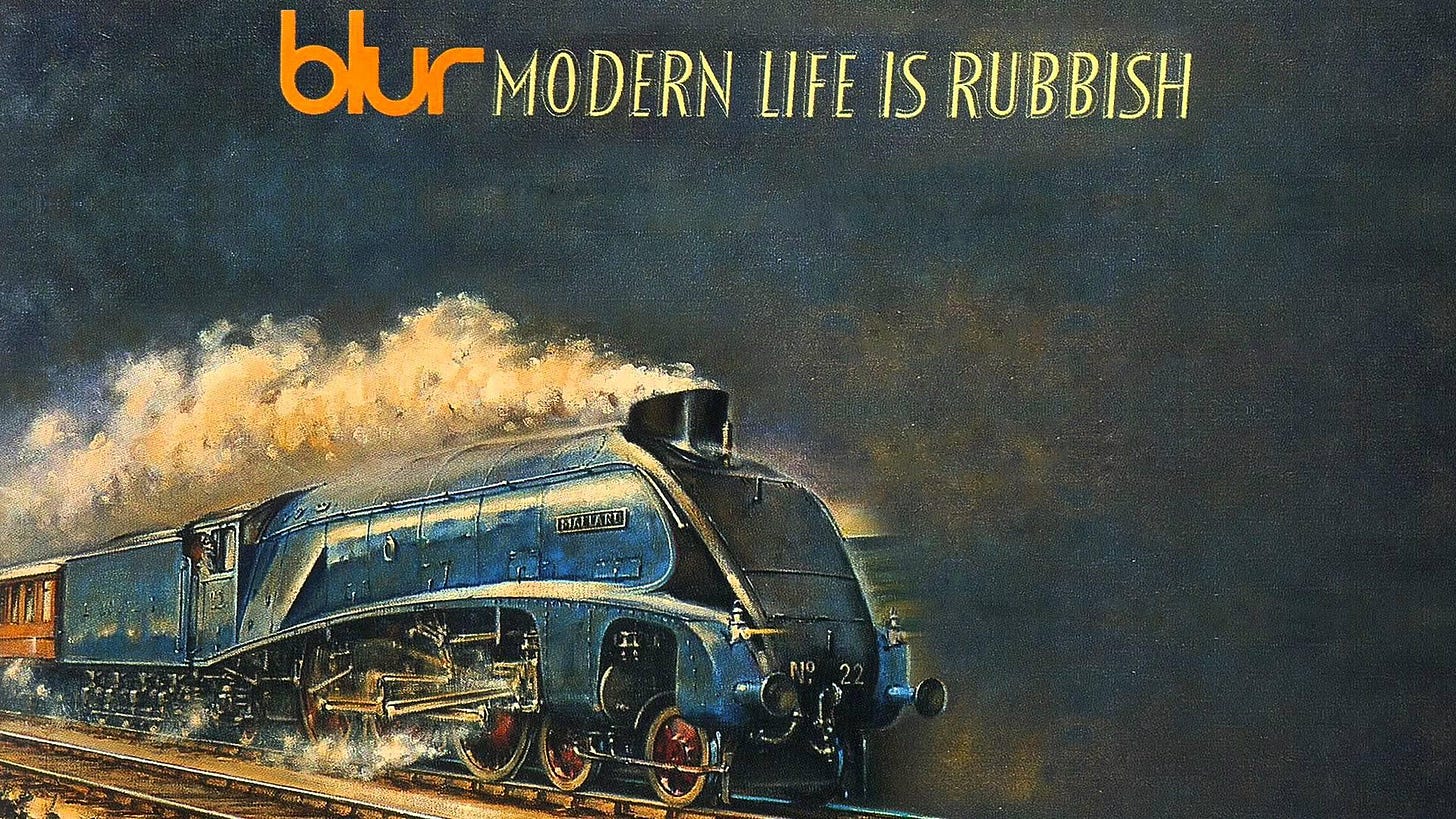 Blur - Modern Life Is Rubbish (1920 x 1080) : musicwallpapers