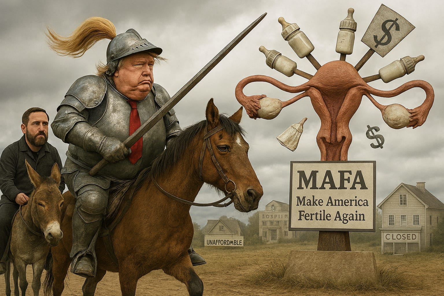 Trump's Baby-Making Plans Aren't Going Exactly As Expected