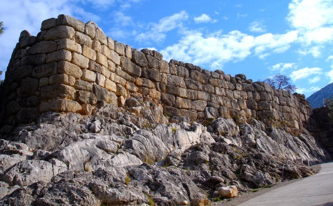 Cyclopean Walls | Mycenae Greeece