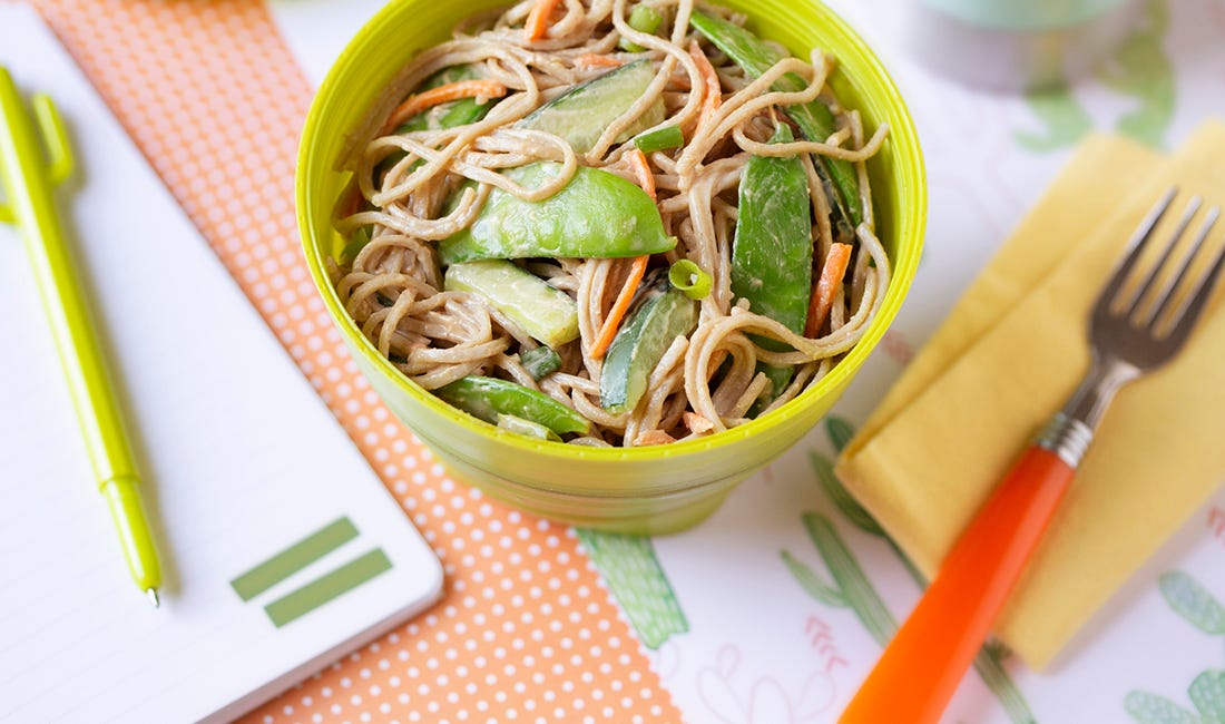 Chilled Soba Noodle Salad