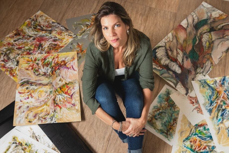 Com exposição "Éden", artista plástica Camila Kipper apresenta obras em  aquarela - Correio do Estado