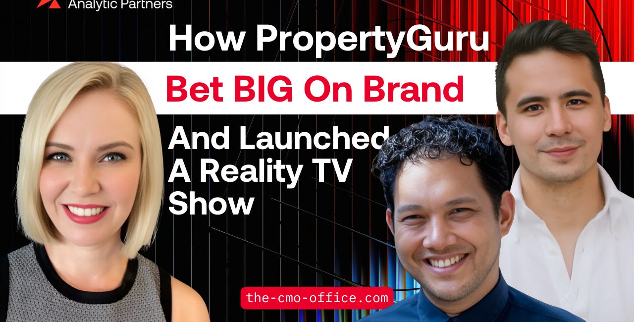🎙️ Podcast: Betting Big on Brand - PropertyGuru’s Reality TV Gamble That Paid Off 🎰