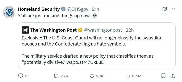 "Y'all are just making things up now." "Y'all are just making things up now."