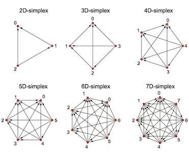 Dimensional simplexes