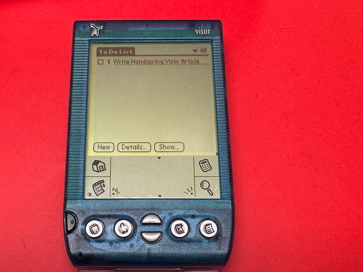 I Finally Got a Vintage PDA! - by Dan Scott