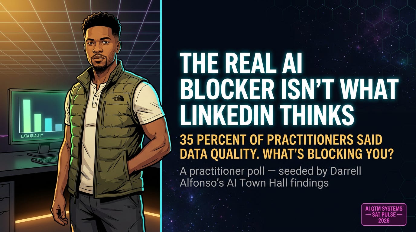 The Real AI Blocker Isn’t What LinkedIn Thinks It Is