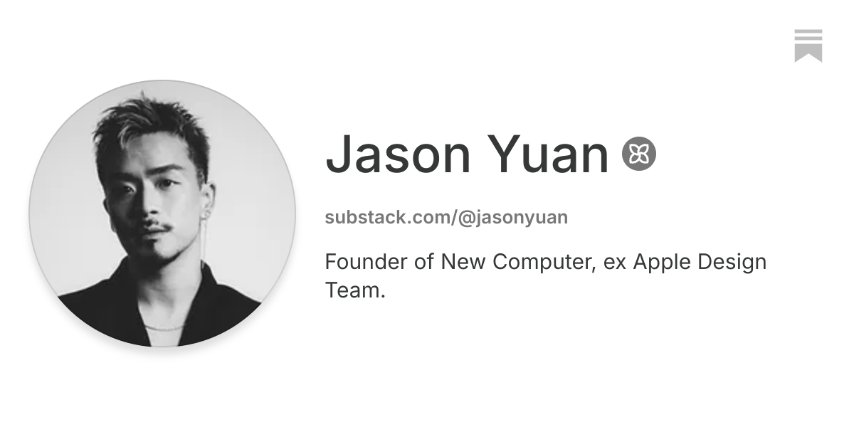 Jason Yuan | Substack