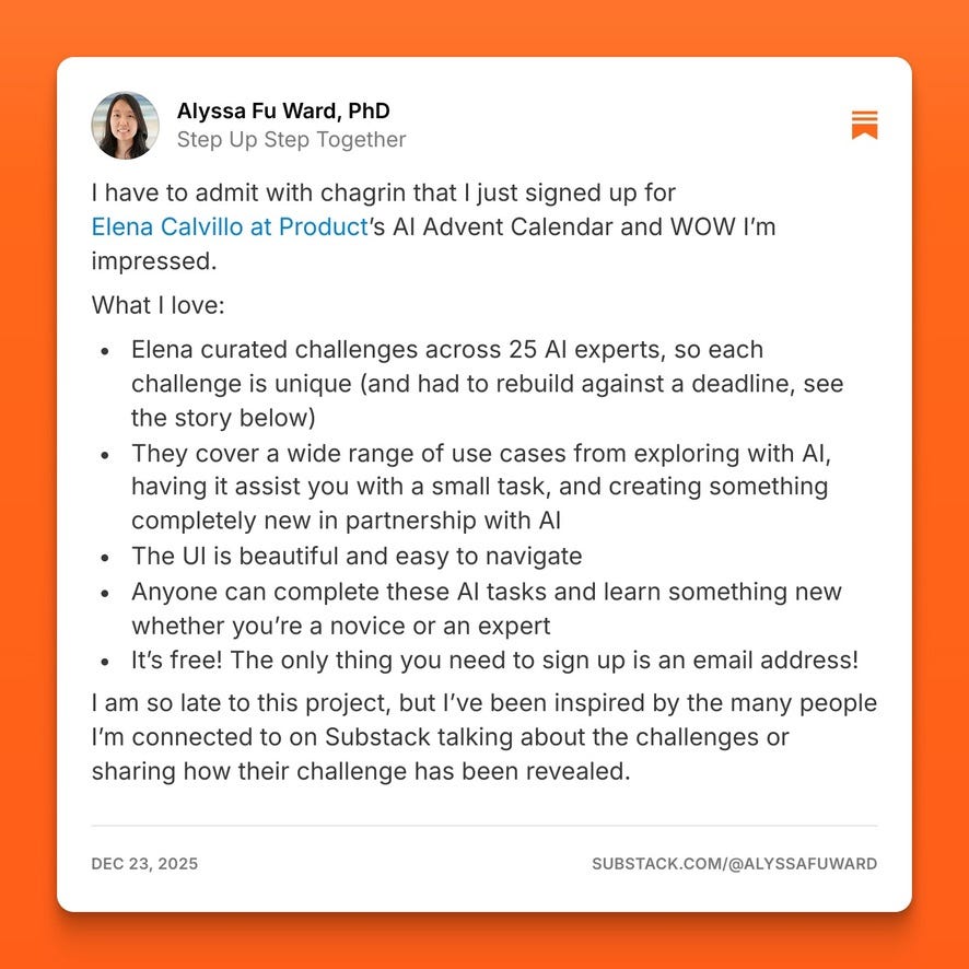 Participant feedback