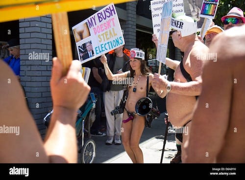 BREAKING: The Berkeley wackjob who attacked Pelosi's husband with a hammer is a member of the far-left GREEN PARTY. He was the best man at the nudist weddi