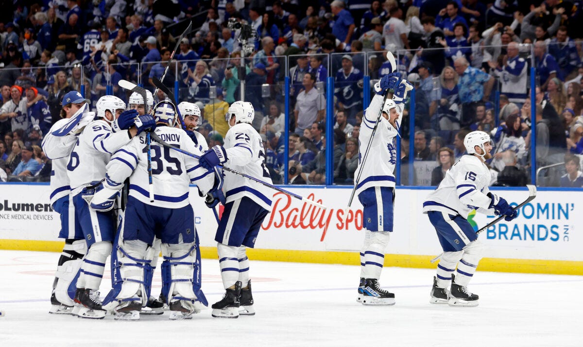 Toronto Maple Leafs Celebrate Toronto Maple Leafs Celebrate