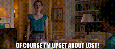 YARN | Of course I'm upset about Lost! | This Is 40 | Video clips by quotes  | 5830ab0b | 紗