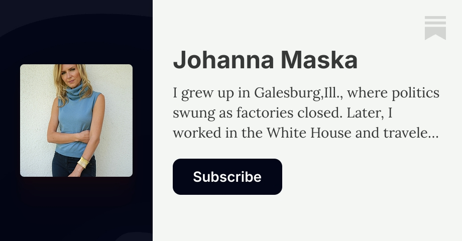 Johanna Maska | Substack