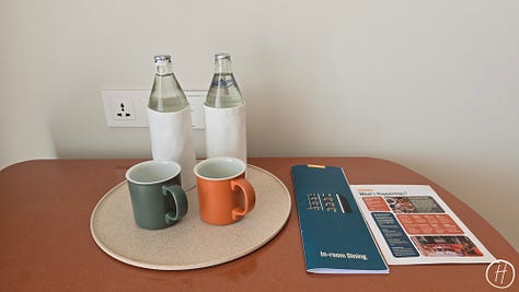 Standard Pattaya: Welcome amenities & mini bar