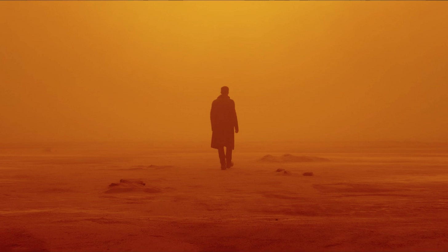 Silhouette K Blade Runner 2049 Wallpaper - wallpapersok