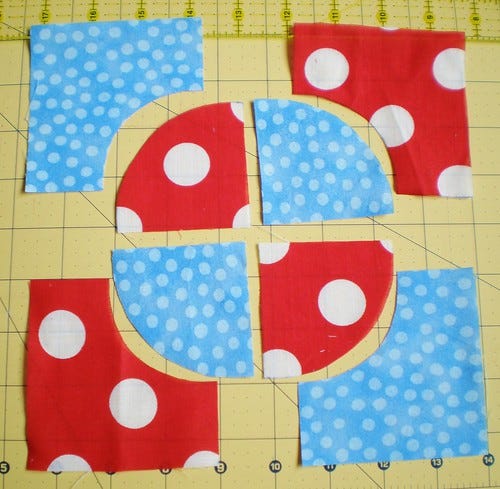 Drunkard's Walk Patchwork Drunkard's Walk Patchwork