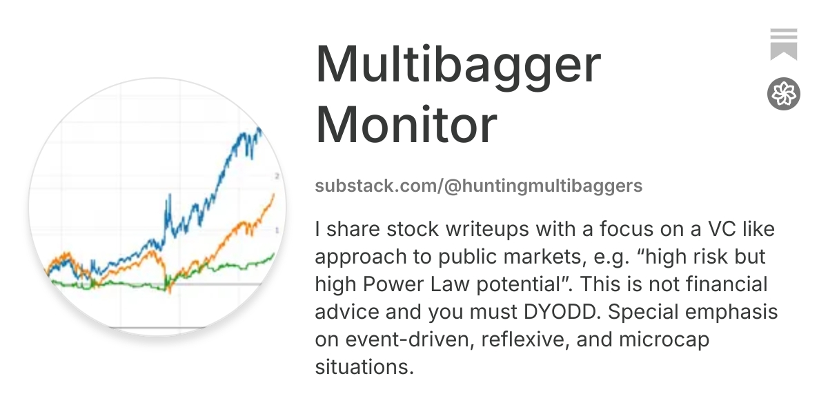 Multibagger Monitor | Substack