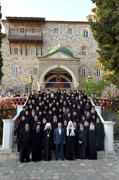 1,000 years of the Russian monastic presence in Mount Athos