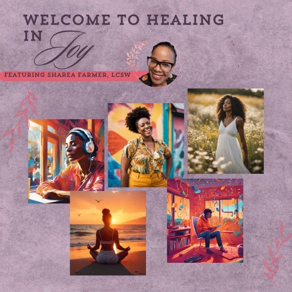 Healing in Joy with Sharea