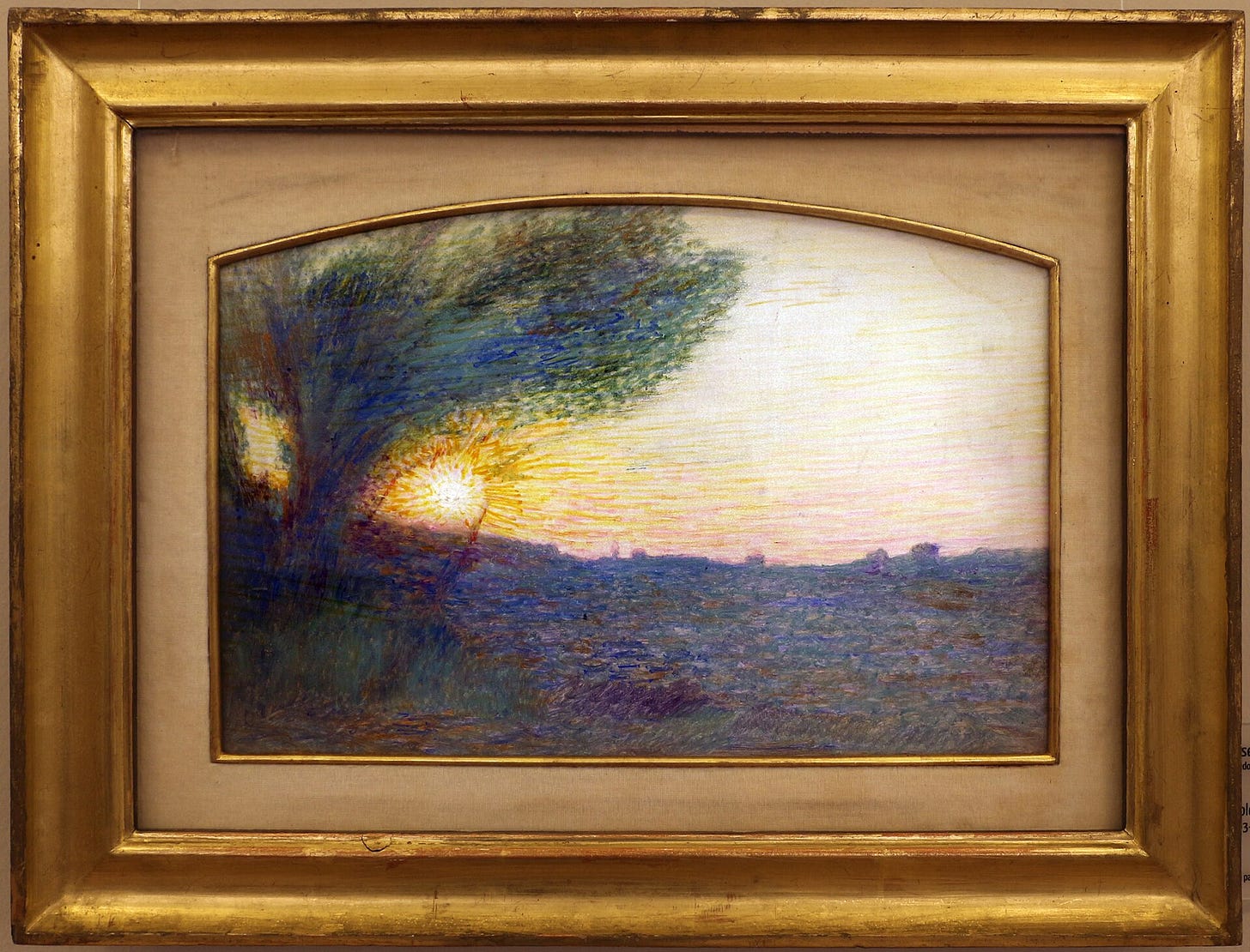 Pellizza da Volpedo The Sun painting