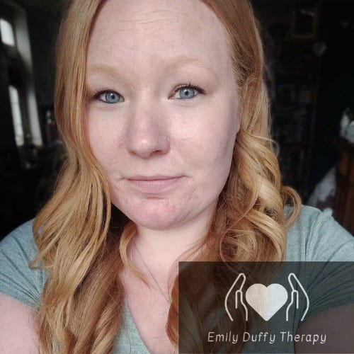 A headshot of Emily Duffy