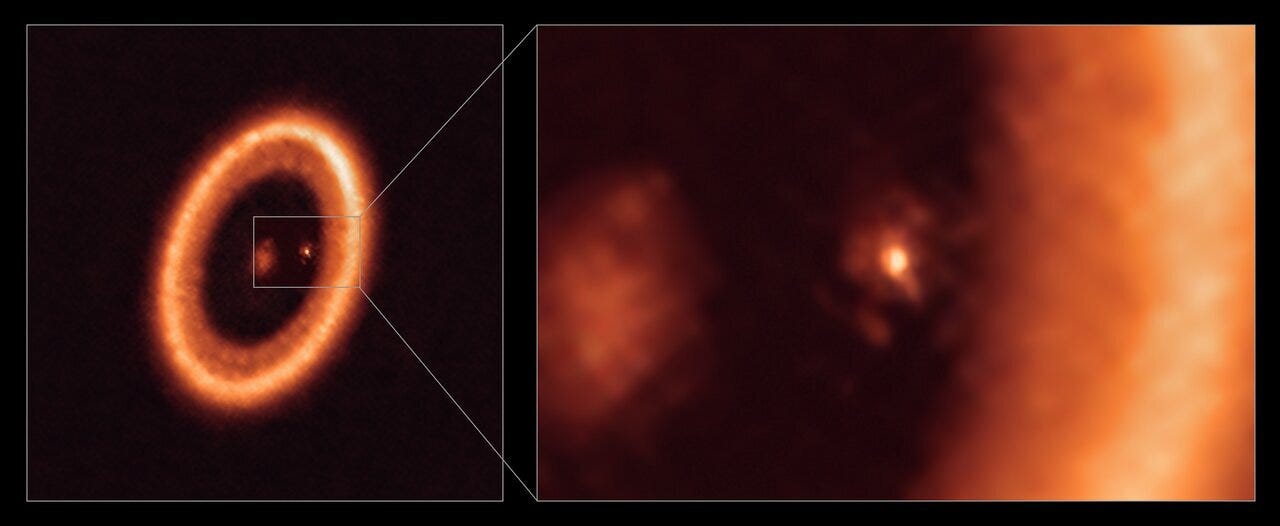 exomoon caught forming on camera exomoon caught forming on camera