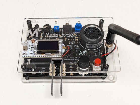 morserino Morse code trainer