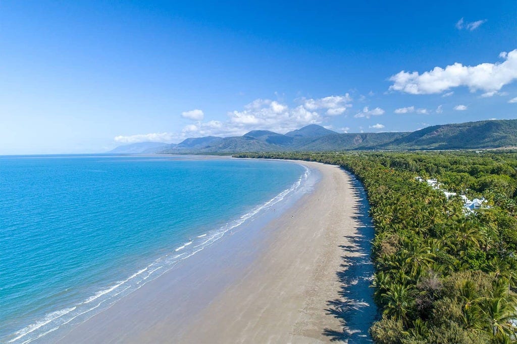 Four Mile Beach in Port Douglas
