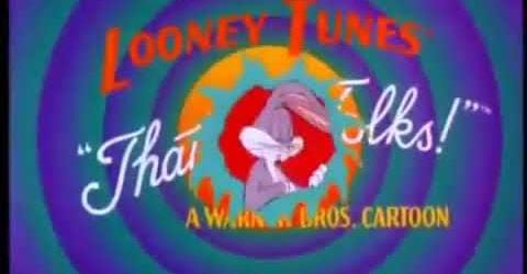 Bugs Bunny That's All Folks!