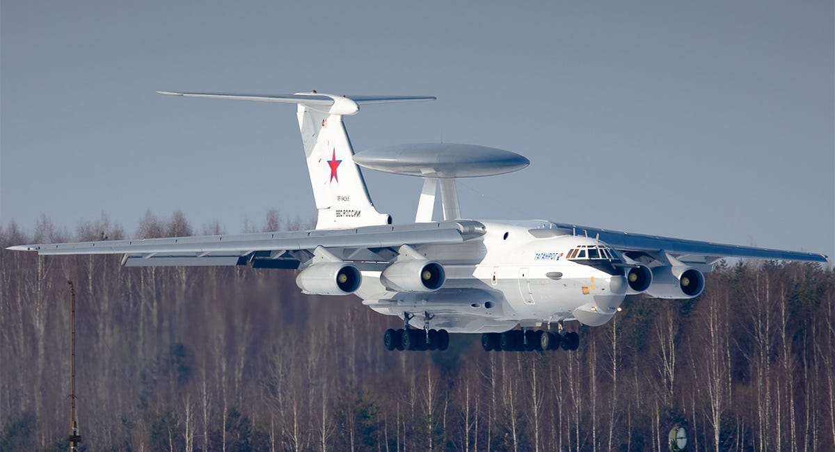 Ukraine's Smuggled Drone Raid May Have Blown Up One of Russia's Last Few A-50 Radar Planes