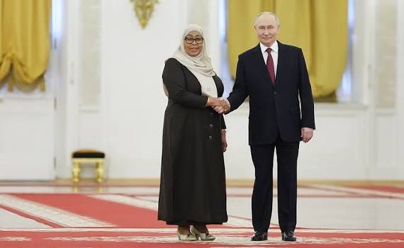 Russian-Tanzanian talks • President of Russia