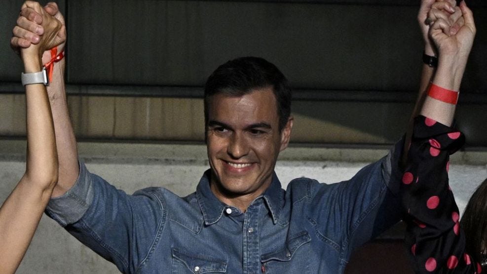 Contra todo pronóstico, Pedro Sánchez podría seguir gobernando España |  Perfil