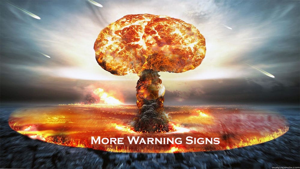 warning signs of coming global financial collapse
