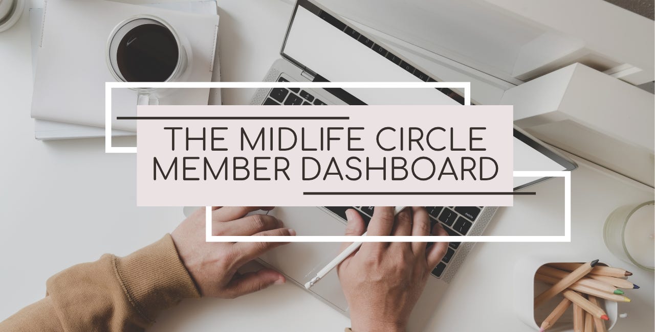 The Midlife Circle Member Dashboard
