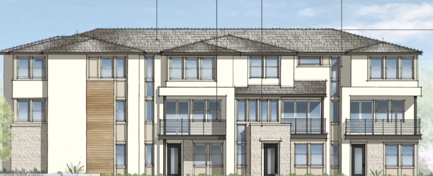 A proposed residential project for 111 townhomes in Bressi Ranch is moving forward. Steve Puterski image
